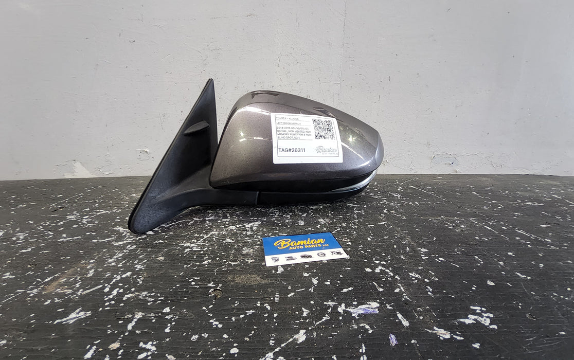 2016, Toyota, Kluger, Highlander, Left Door Mirror