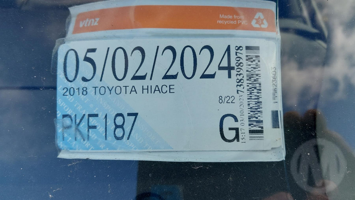 2018, Toyota, Hiace, TRH200-5035109