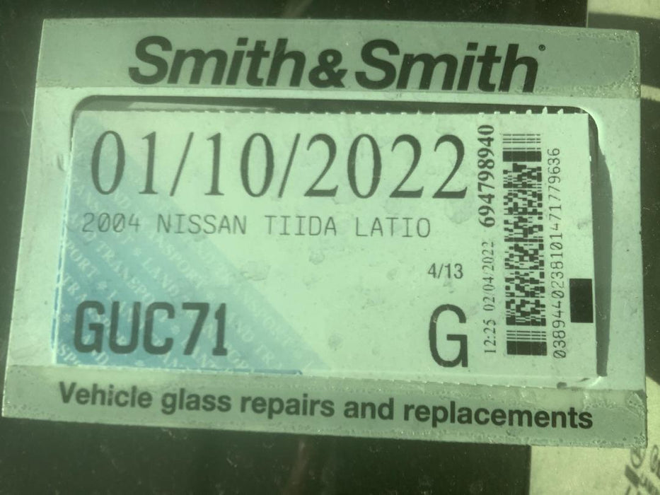 2004, Nissan, Tiida, SC11-004752