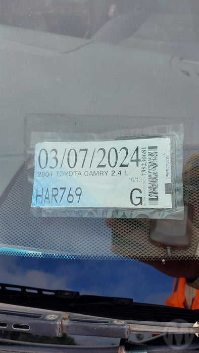 2004 Toyota Camry 2.4 L  4290 - Used parts for sale