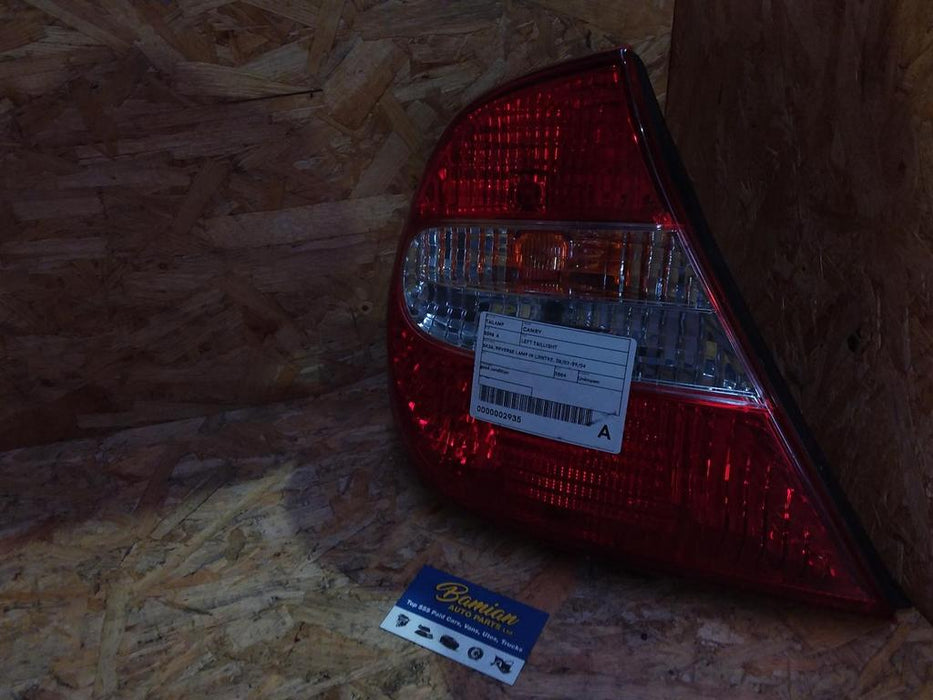Toyota Camry Camry Camry Left Taillight