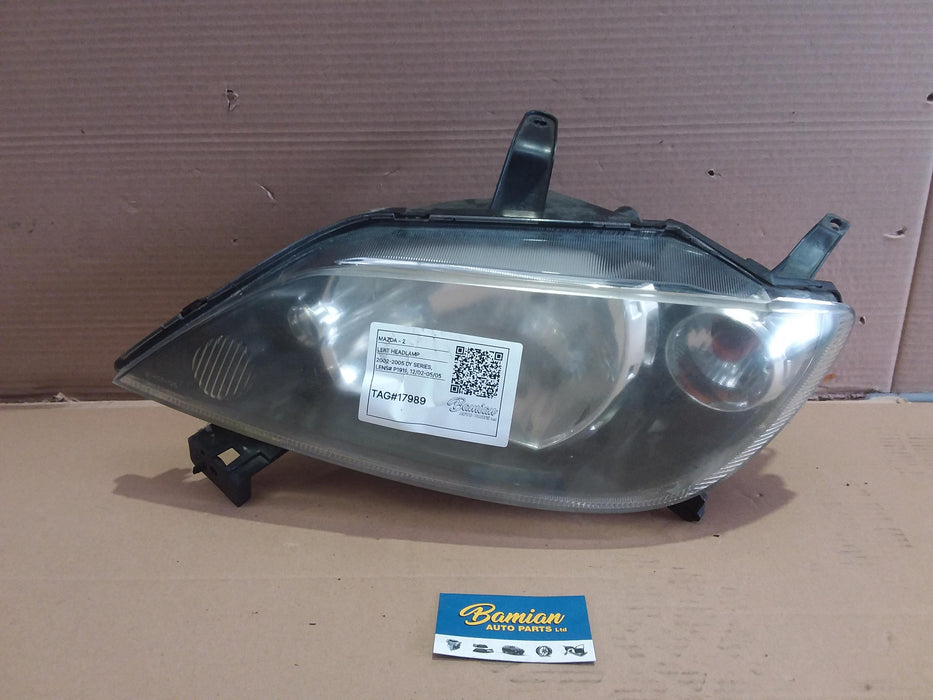 2005 Mazda 2 Demio DY1 2 Left Headlamp