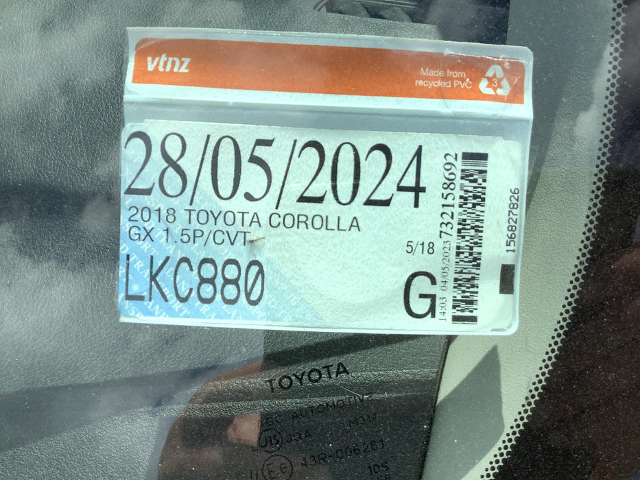 2018, Toyota, Corolla, GX 1.5P/CVT