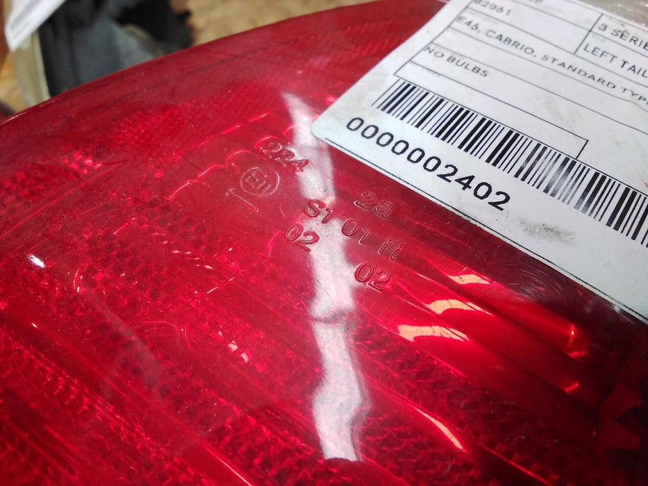 BMW 3 Series 3 Series  Left Taillight