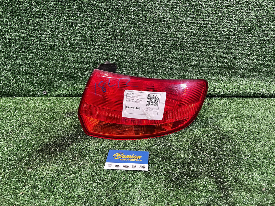 2008 Audi A3 A3  Right Taillight