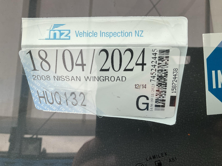 2008, Nissan, Wingroad, JY12-027204