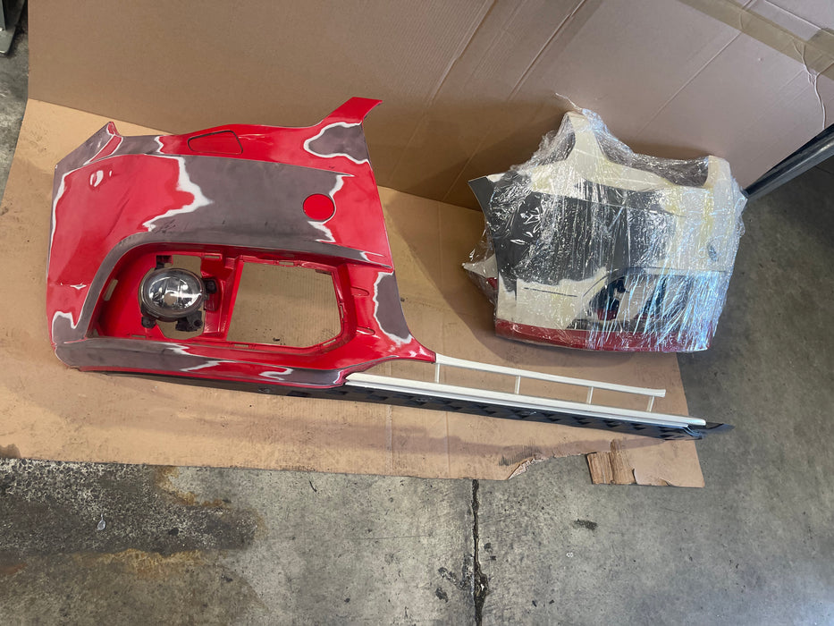 2009, Audi, A1, Front Bumper