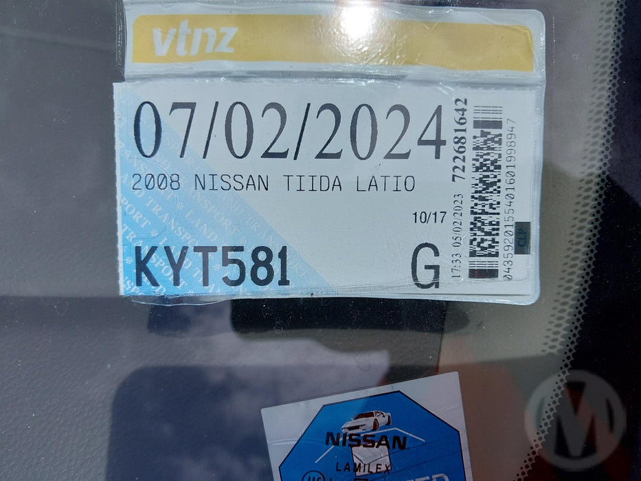 2008, Nissan, Tiida, LATIO, SC11-147941