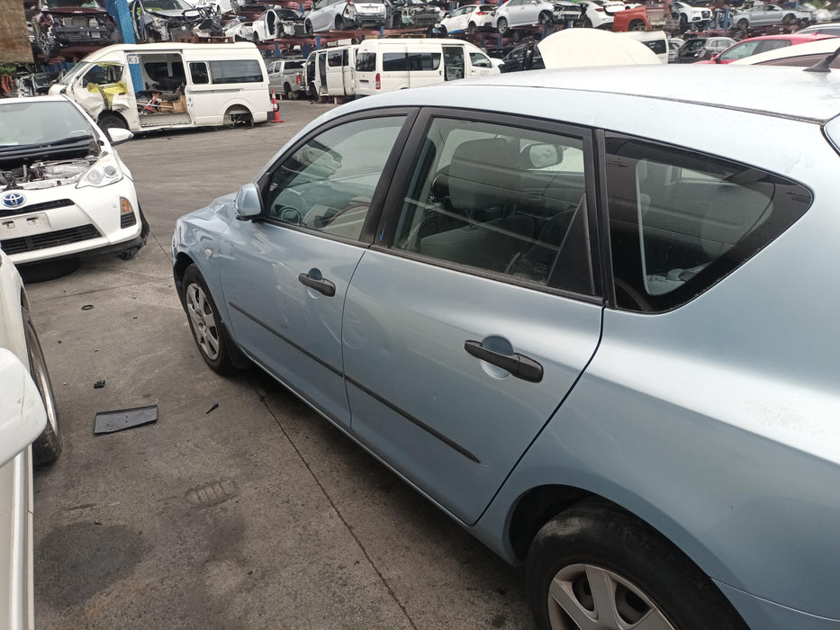2008 Mazda 3 Axela Bk  Left Rear Cargo Glass
