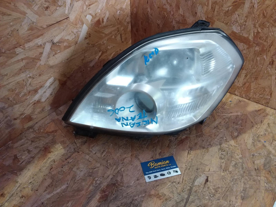 Nissan Maxima Teana  Left Headlamp