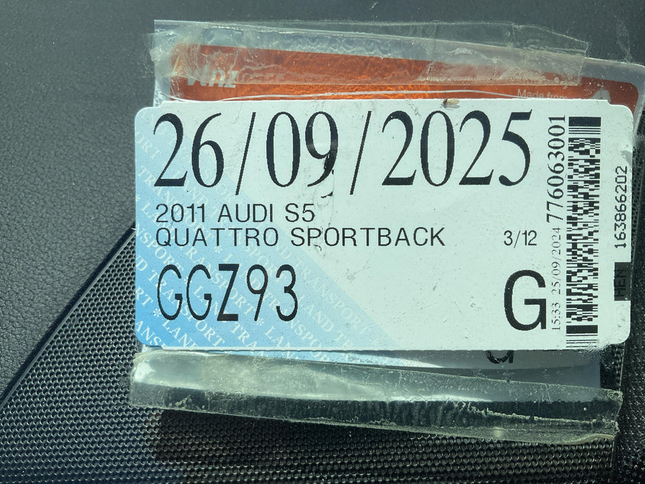 2011 Audi S5 Sportback Quattro 8T 6040 - Used parts for sale