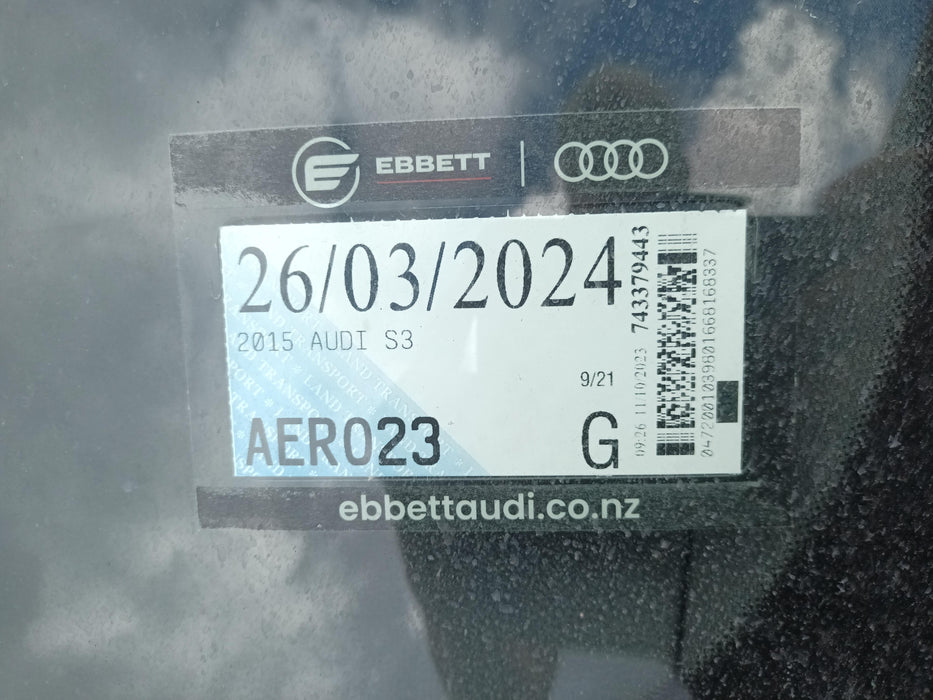 2015 Audi A3 S3  4325 - Used parts for sale