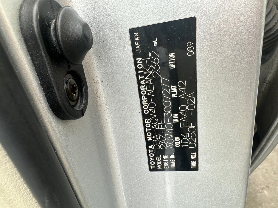 2006, Toyota, Camry, XV40, ACV40