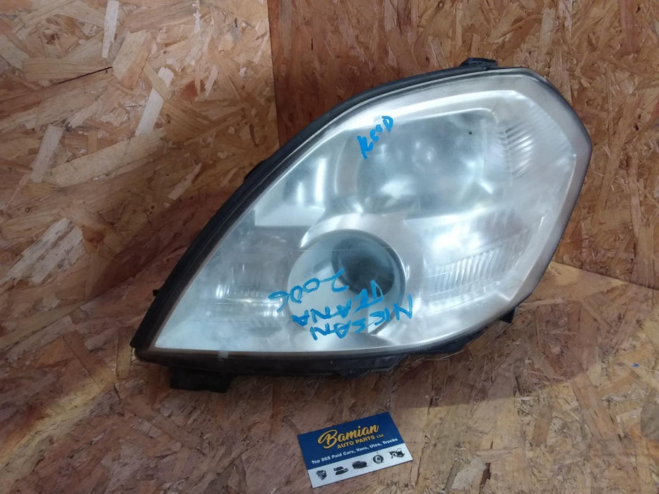 Nissan Maxima Teana  Left Headlamp