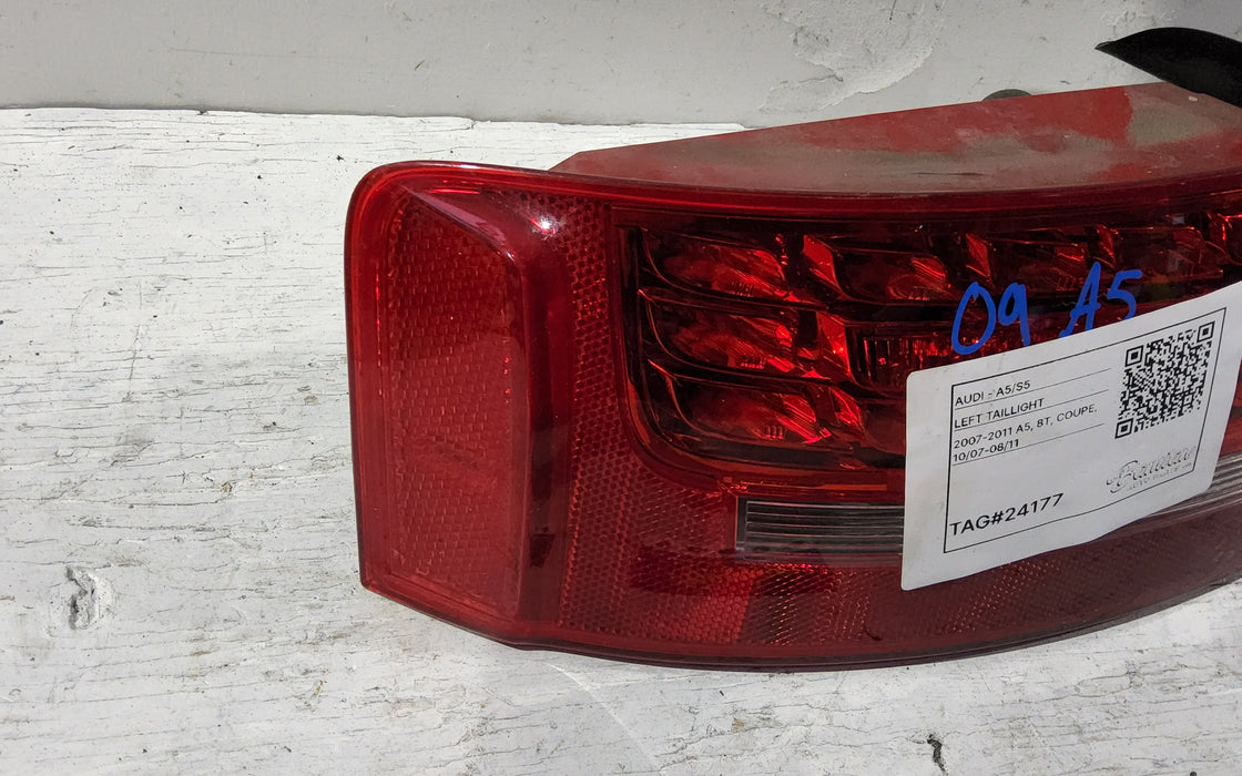 2009, Audi, A5/S5, A5, Left Taillight