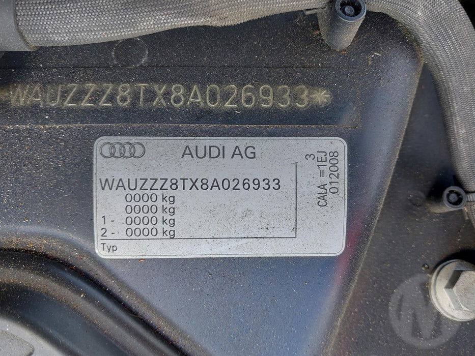 2008 Audi A5  8T 6203 - Used parts for sale