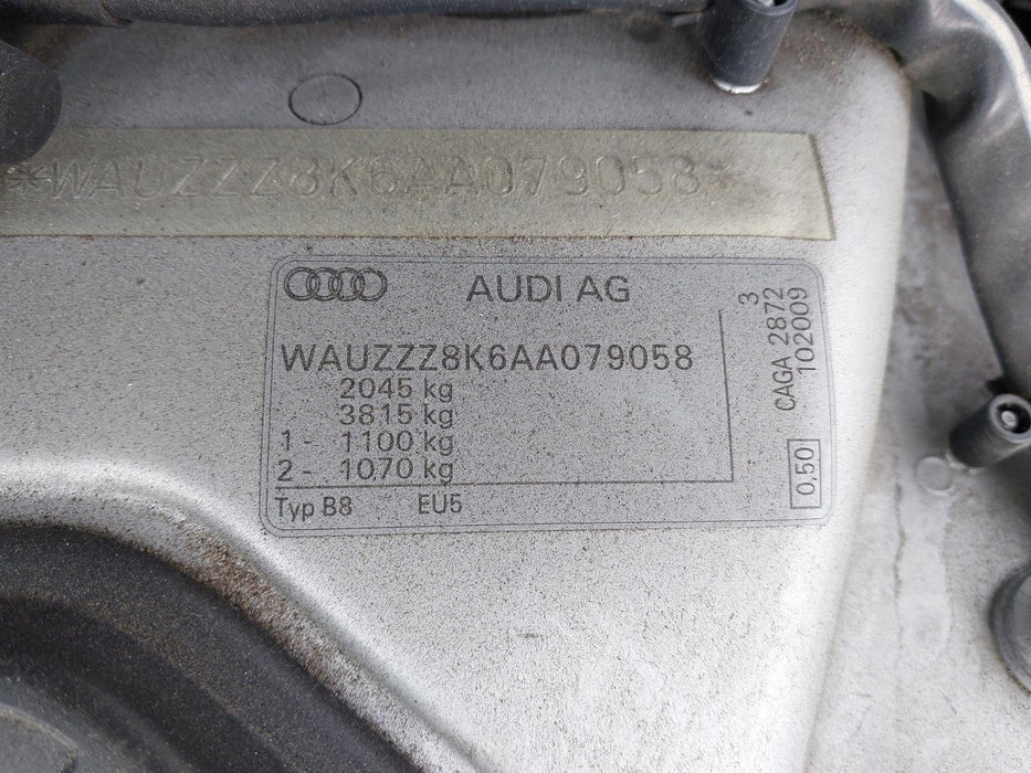 2010 Audi A4 2.0 TDI MULTI SEDAN  4415 - Used parts for sale