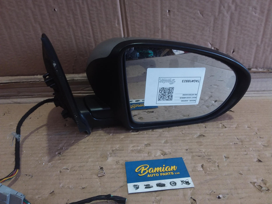 2007 Nissan QASHQAI QASHQAI  Right Door Mirror