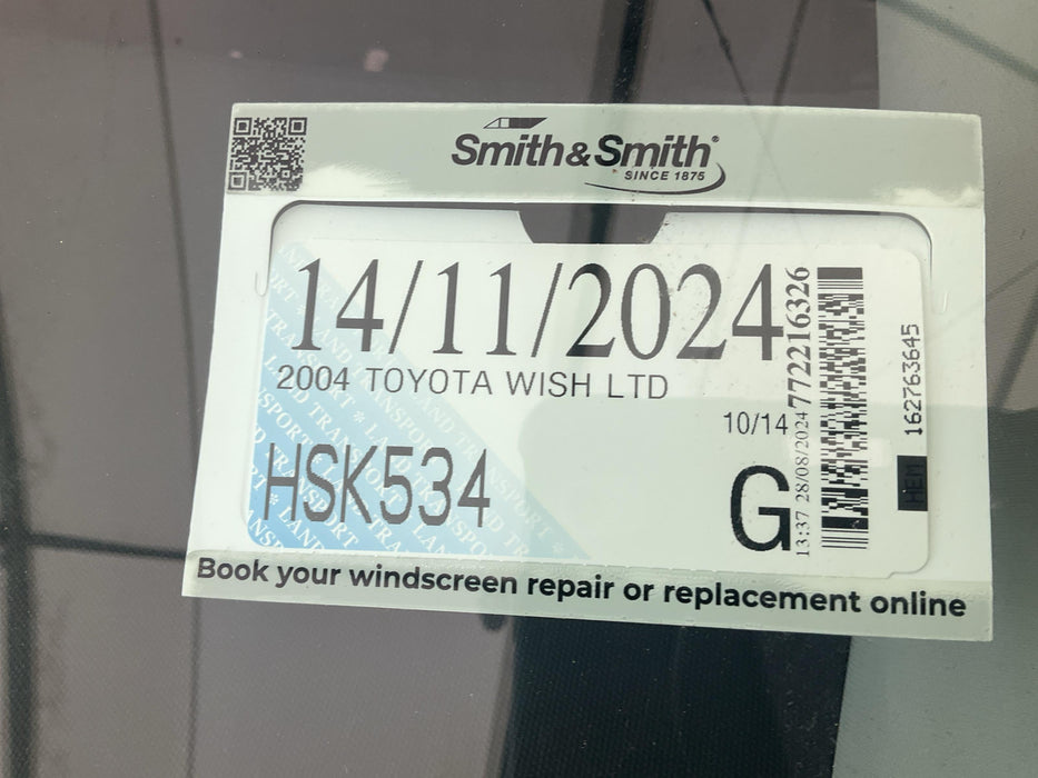 2004 Toyota Wish LTD  5256 - Used parts for sale