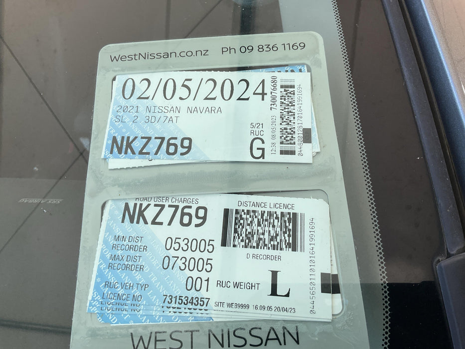 2021 Nissan Navara SL 2.3D/7AT  5017 - Used parts for sale