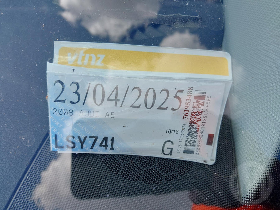 2008 Audi A5  8T 6203 - Used parts for sale