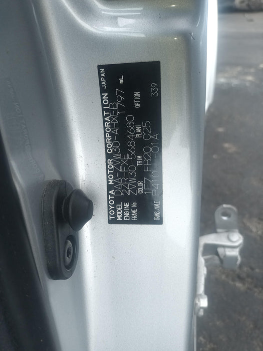 2013 Toyota Prius   Towbar