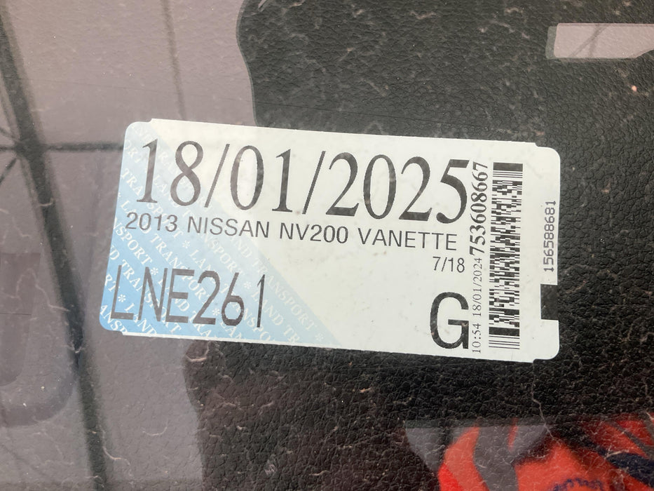 2013 Nissan Nv200 VANETTE  6252 - Used parts for sale