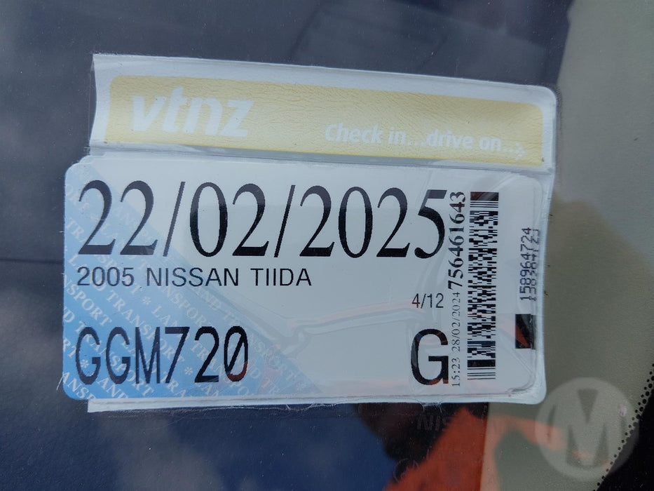 2005, Nissan, Tiida, JC11-003388