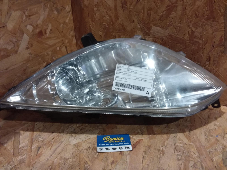 Mitsubishi Colt Colt  Left Headlamp