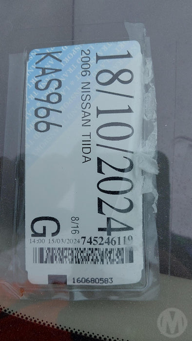 2006 Nissan Tiida   5287 - Used parts for sale