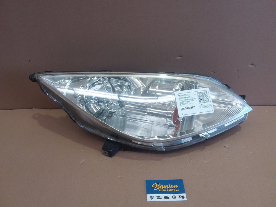 2005 Mitsubishi Colt Colt  Right Headlamp