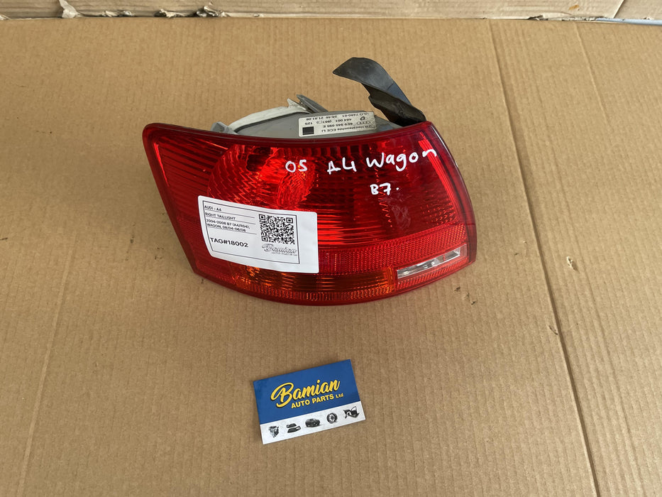 2005 Audi A4 A4  Right Taillight