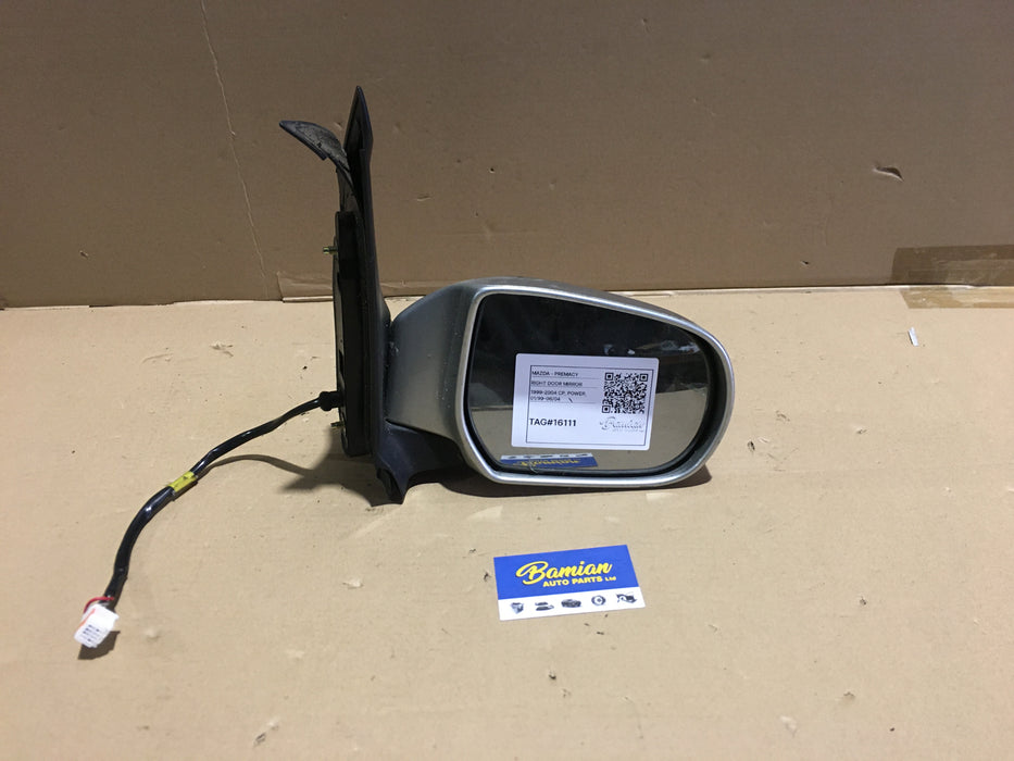 2002, Mazda, Premacy, Right Door Mirror