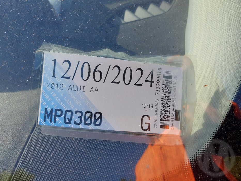 2012 Audi A4   4695 - Used parts for sale