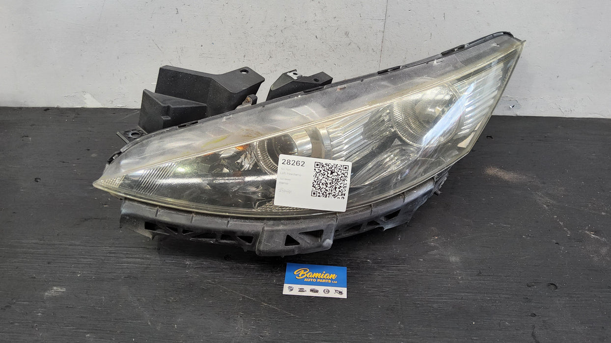 2009 Mazda Biante Biante Biante Left Headlamp