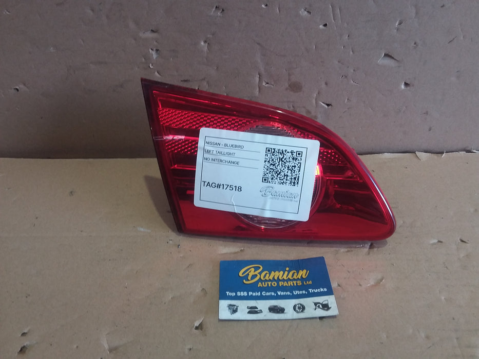 2007, Nissan, Bluebird, Left Taillight