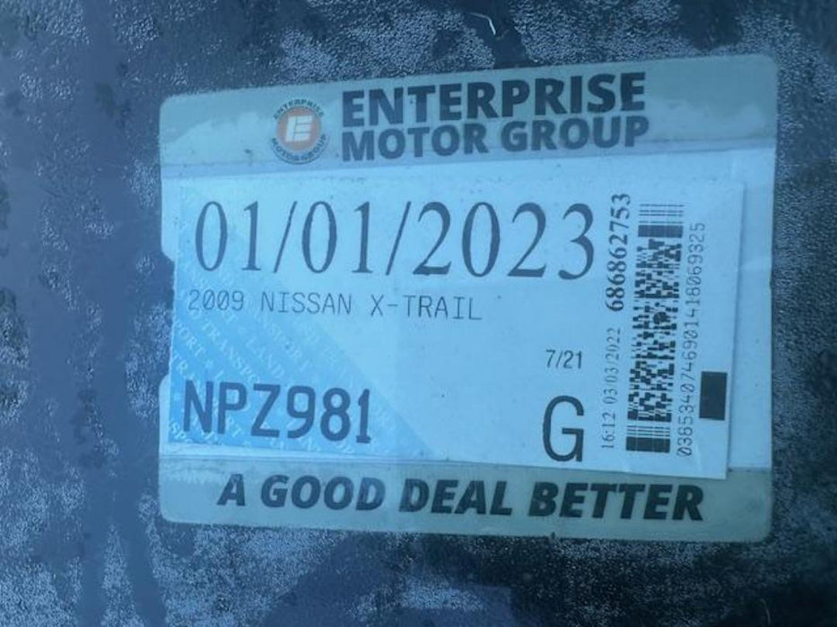 2009 Nissan X-trail   5467 - Used parts for sale