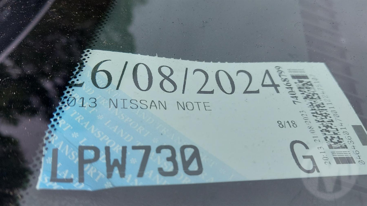 2013, Nissan, Note, E12-074474