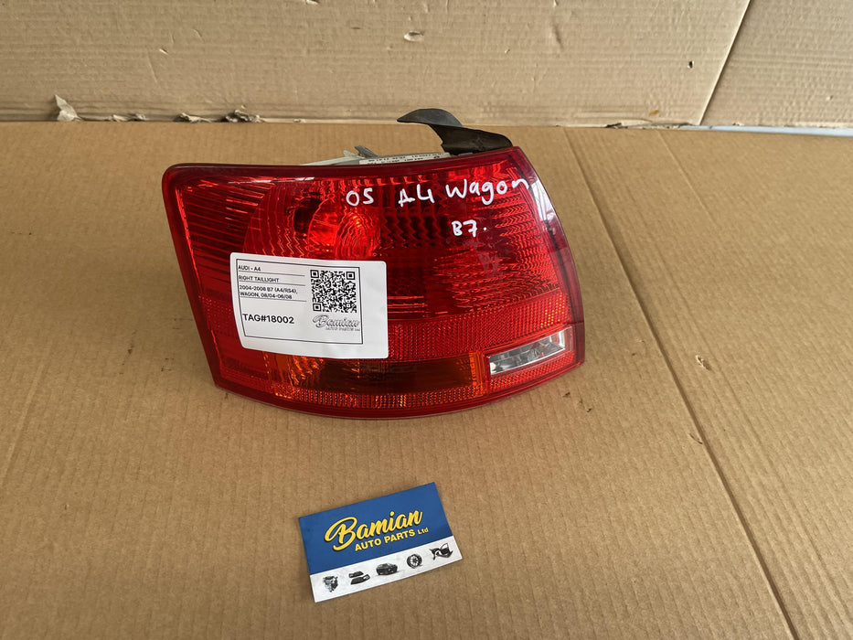 2005 Audi A4 A4  Right Taillight