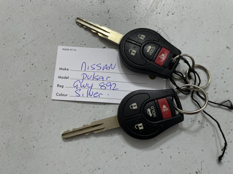 2013 Nissan Pulsar Ti  4468 - Used parts for sale