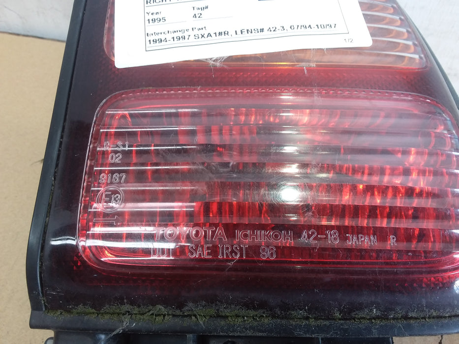 1995, Toyota, RAV4, Right Taillight