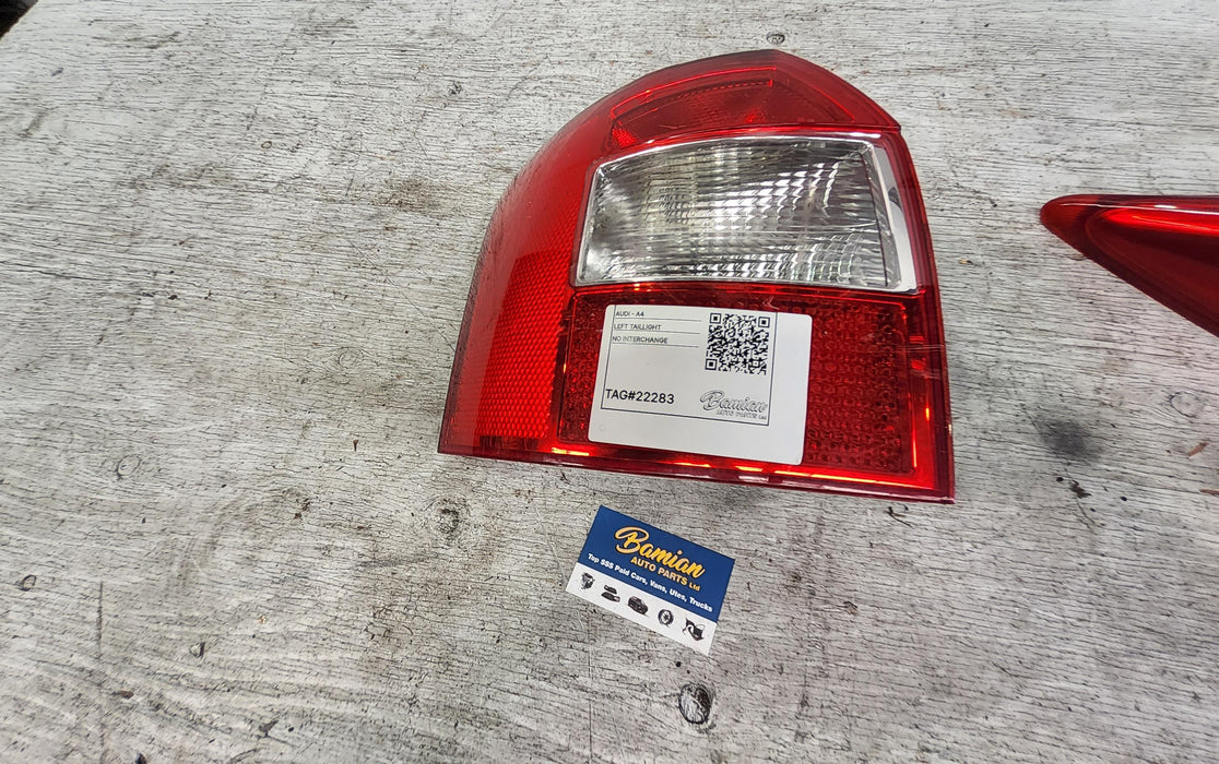 Audi A4 A4 A4 Left Taillight