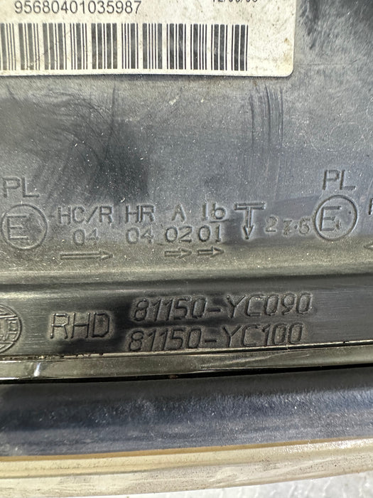 2003, Toyota, Camry, Left Headlamp