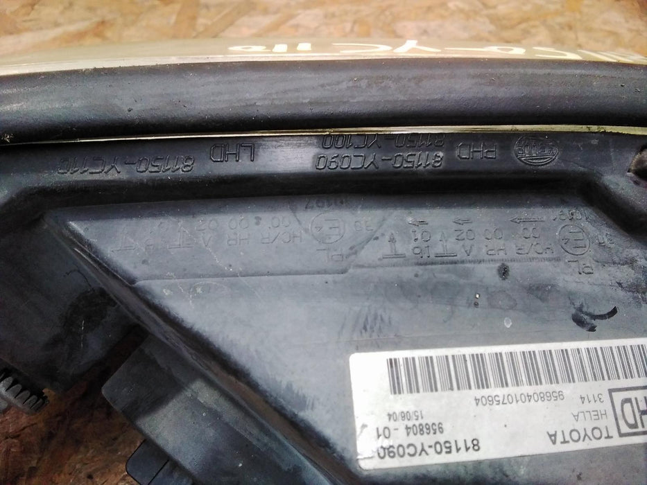 2004 Toyota Camry Camry  Left Headlamp