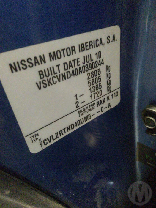 2011, Nissan, Navara, D/C 2.5D 4WD ST-X AT