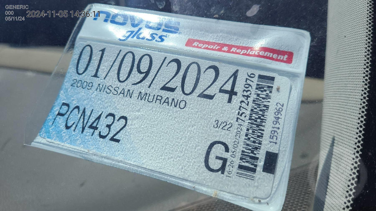 2009 Nissan Murano  II Z51 5851 - Used parts for sale