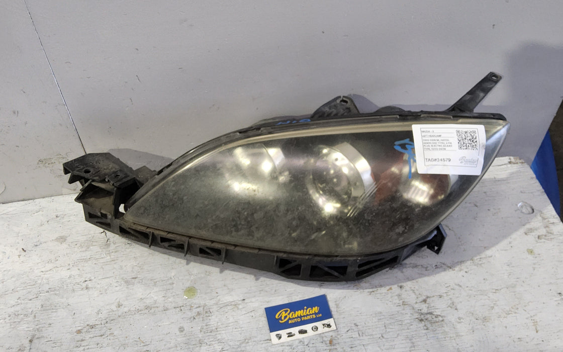 2004, Mazda, 3, Axela BK, Left Headlamp