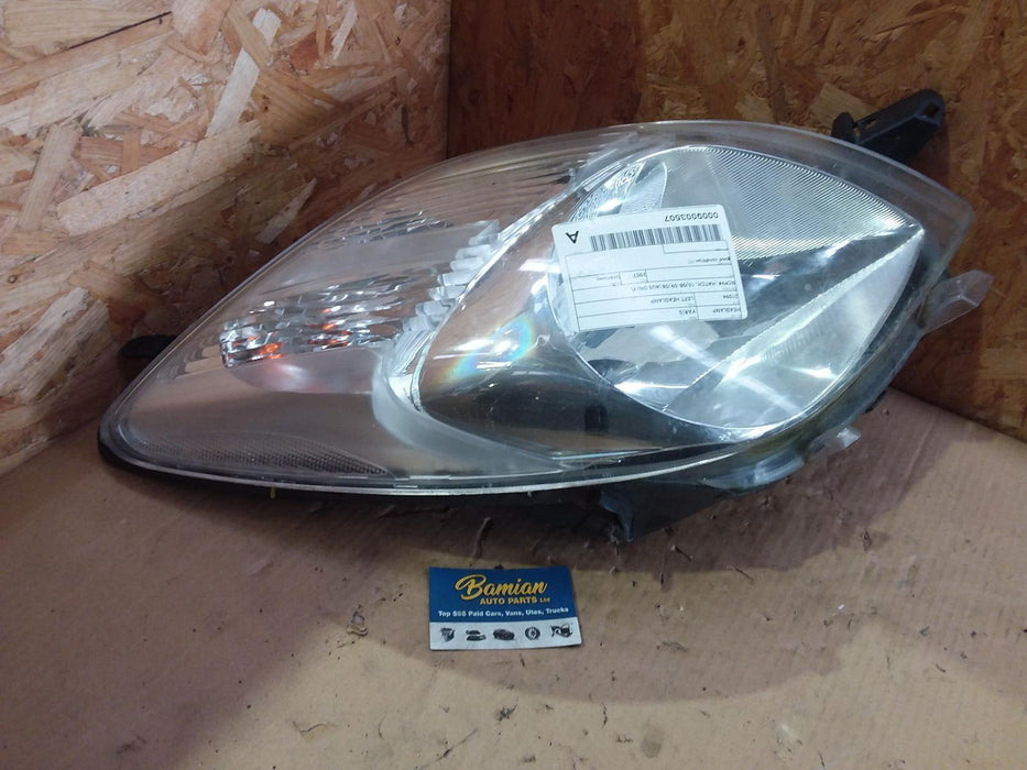 2007 Toyota Yaris Yaris Yaris Left Headlamp