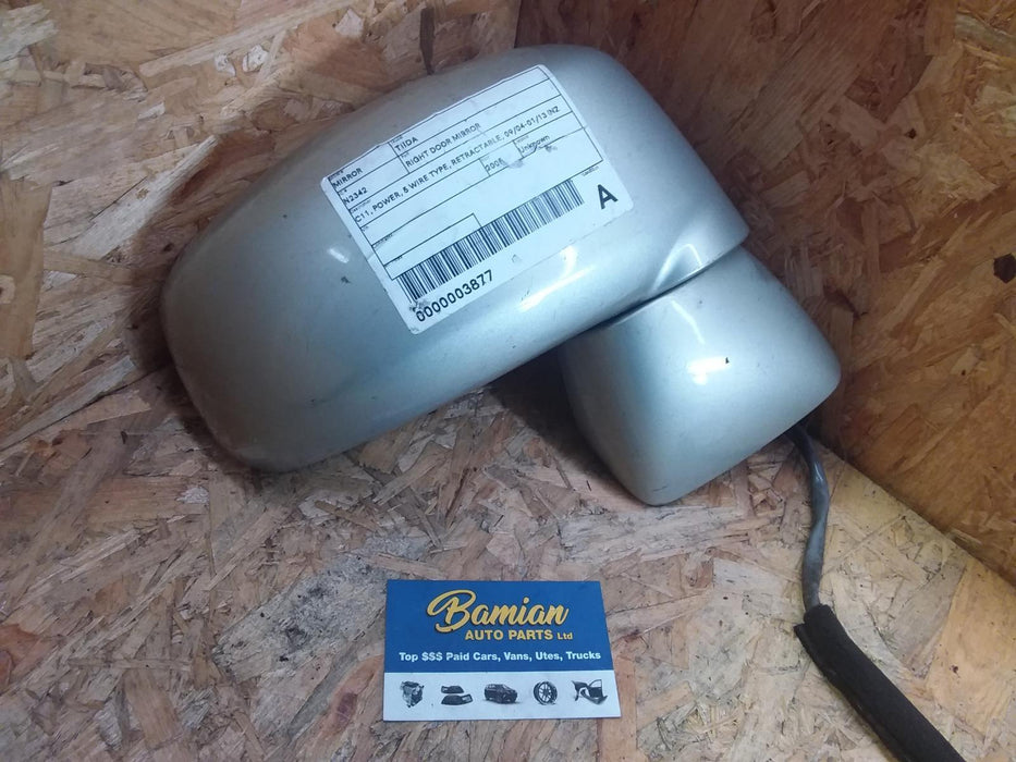 Nissan Tiida Tiida  Right Door Mirror