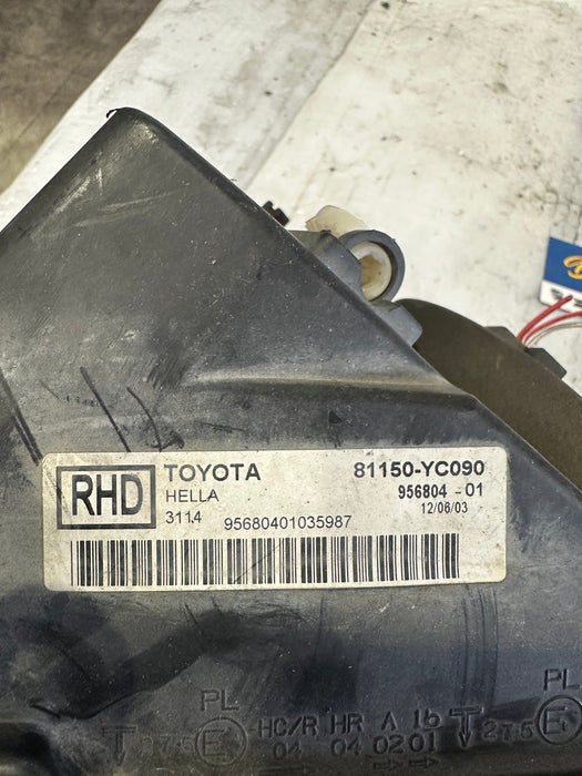 2003, Toyota, Camry, Left Headlamp